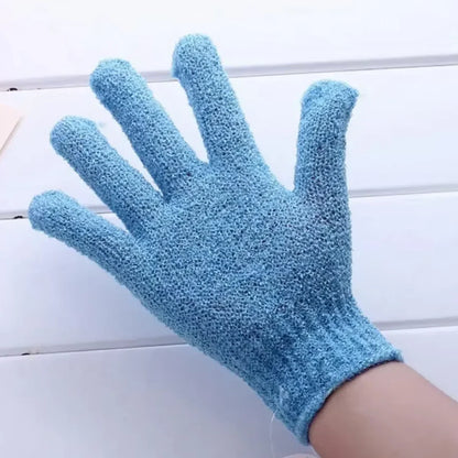 Exfoliating Bath Gloves – Exfoliating Shower Gloves for Smooth Skin in a 2-Pack
