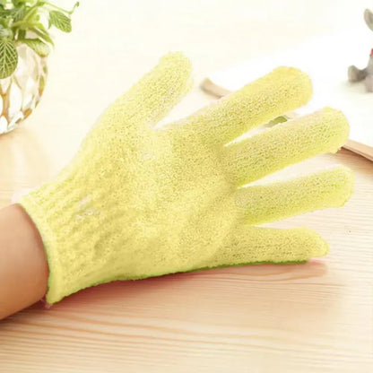 Exfoliating Bath Gloves – Exfoliating Shower Gloves for Smooth Skin in a 2-Pack