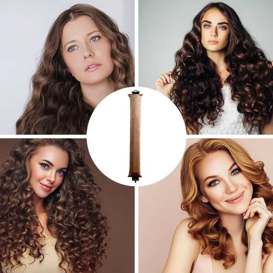 Heatless Hair Curling Set for Gentle Curls