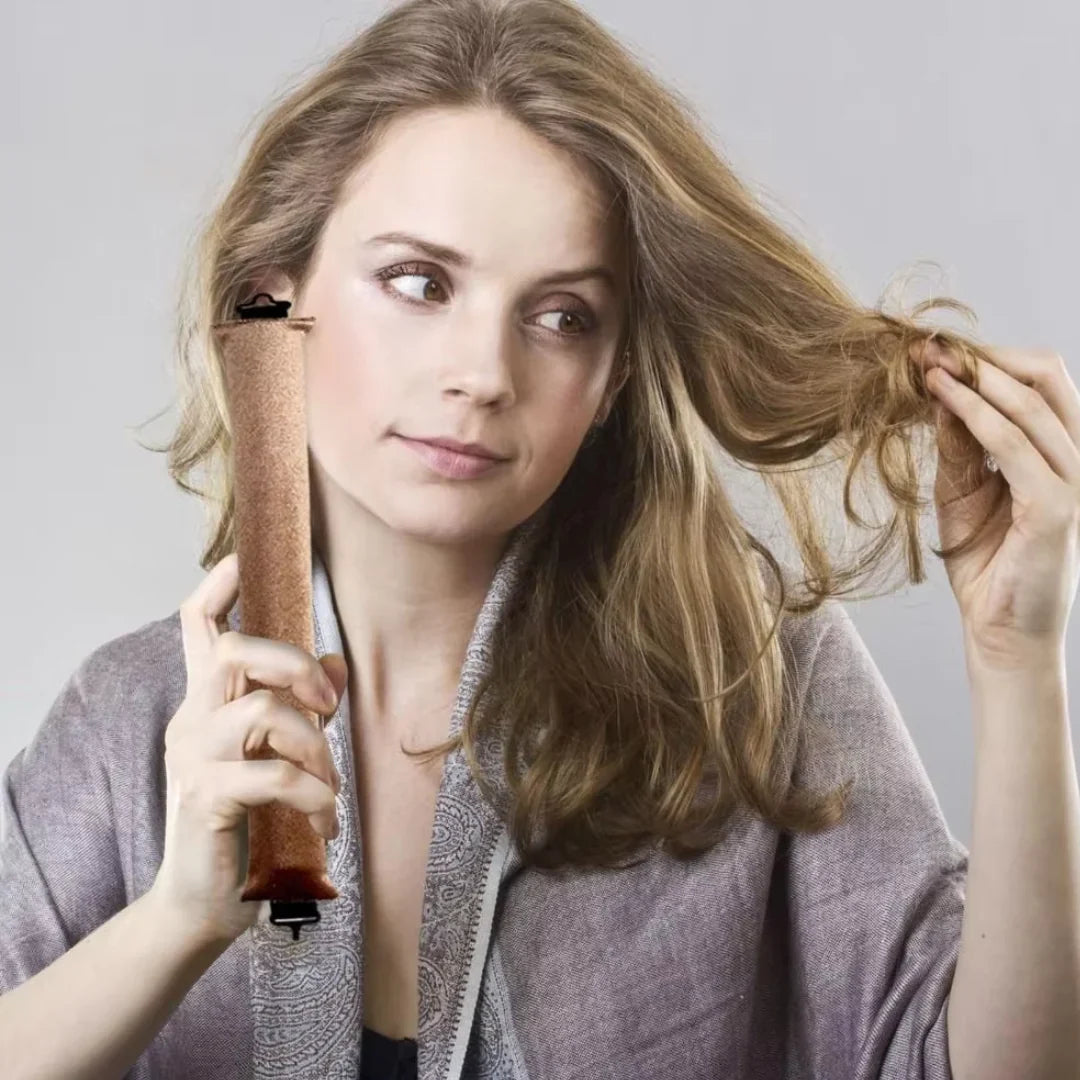 Heatless Hair Curling Set for Gentle Curls