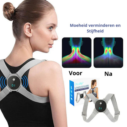 Intelligent EMS Posture Corrector with Vibration Sensor