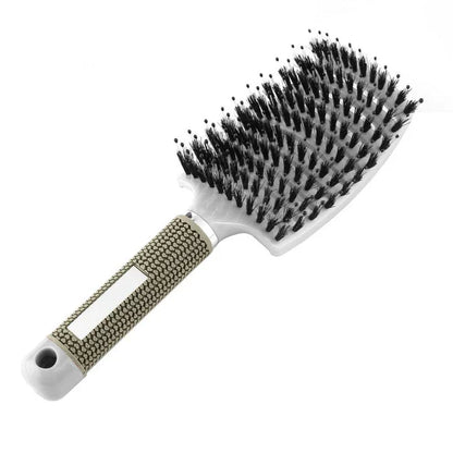 Ergonomic Hair Brush for Easy Detangling