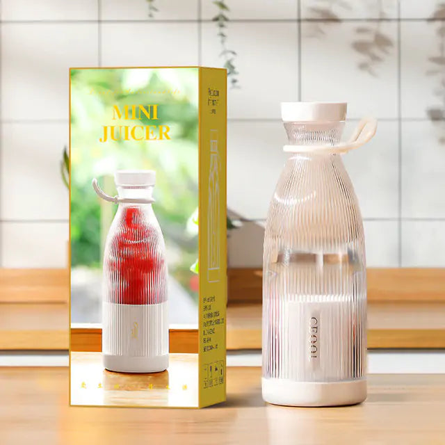 Portable Blender with Rechargeable Battery – Ideal for Smoothies and Shakes on the Go