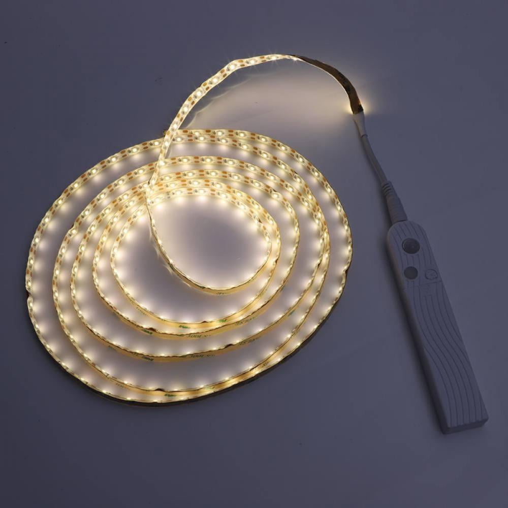 Flexible LED Light Strip With Remote Control – 2-Meter Strip For Decorative Lighting In Shelves And Cabinets