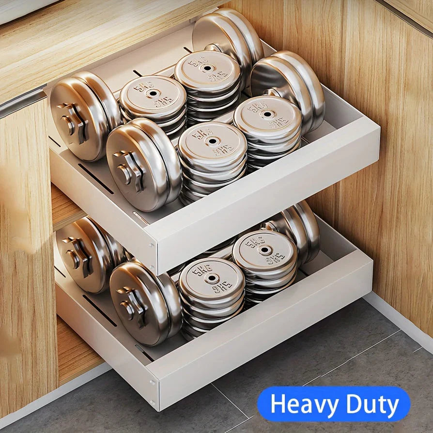 Expandable Drawer Organizer for Kitchen Cabinets – Modern Storage System