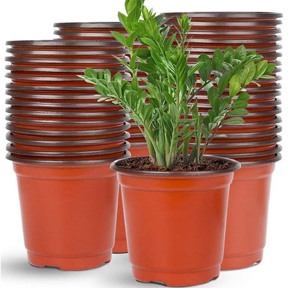 Durable Plastic Plant Pot – Sturdy Growing Pot for Plants and Flowers in the Garden