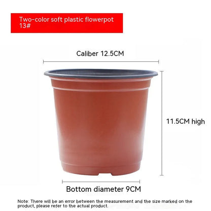 Durable Plastic Plant Pot – Sturdy Growing Pot for Plants and Flowers in the Garden