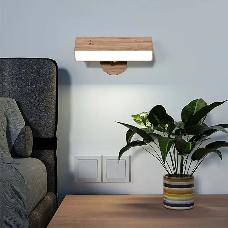 Modern Rechargeable Wall Lamp with Stylish Design
