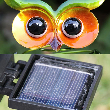 Solar LED Garden Light Owl – Color-Changing Outdoor Lighting for Garden and Terrace