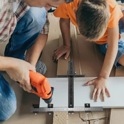 Adjustable Drilling Guide for Drawers and Handles