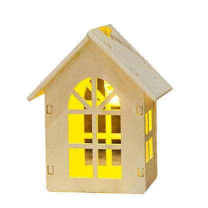 Mini House LED String Lights – Festive Decorative Lighting for Indoor Spaces