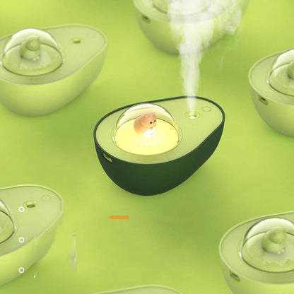 Avocado Humidifier with Night Light – Freshness and Cozy Comfort
