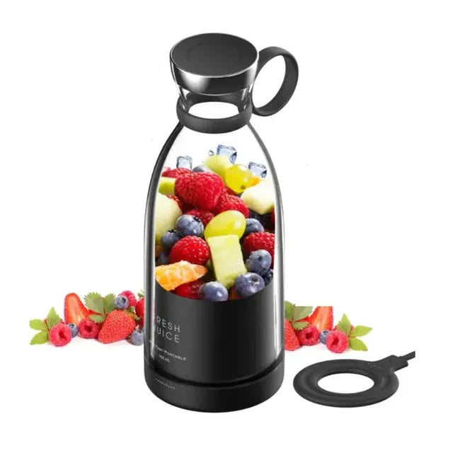 Portable Blender with Rechargeable Battery – Ideal for Smoothies and Shakes on the Go