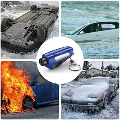 Compact Car Emergency Hammer with Seatbelt Cutter – Safety Tool for Quick Rescue & Escape