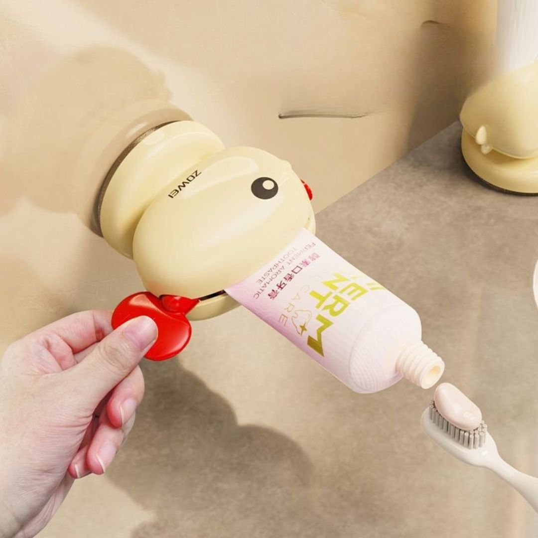 Toothpaste Squeezer with Easy Grip Handle