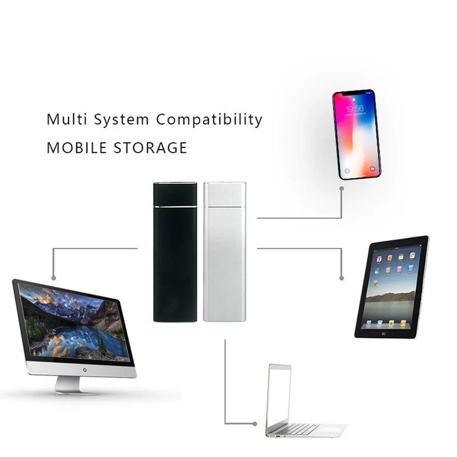 Fast External Hard Drive for Large Data Volumes