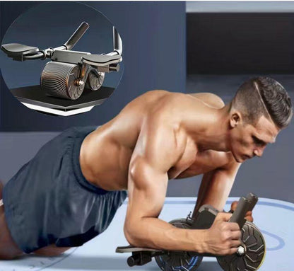 Ab Roller for Abdominal Training and Full-Body Workout