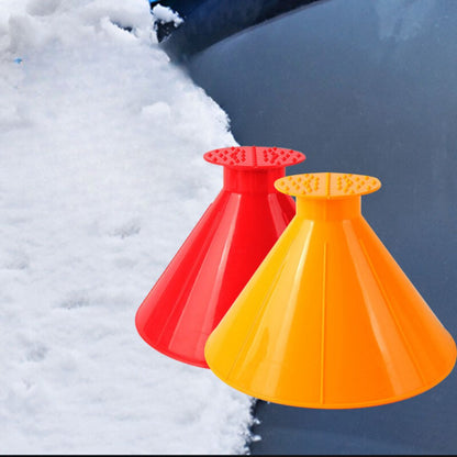 Car Ice Scraper with Ergonomic Handle