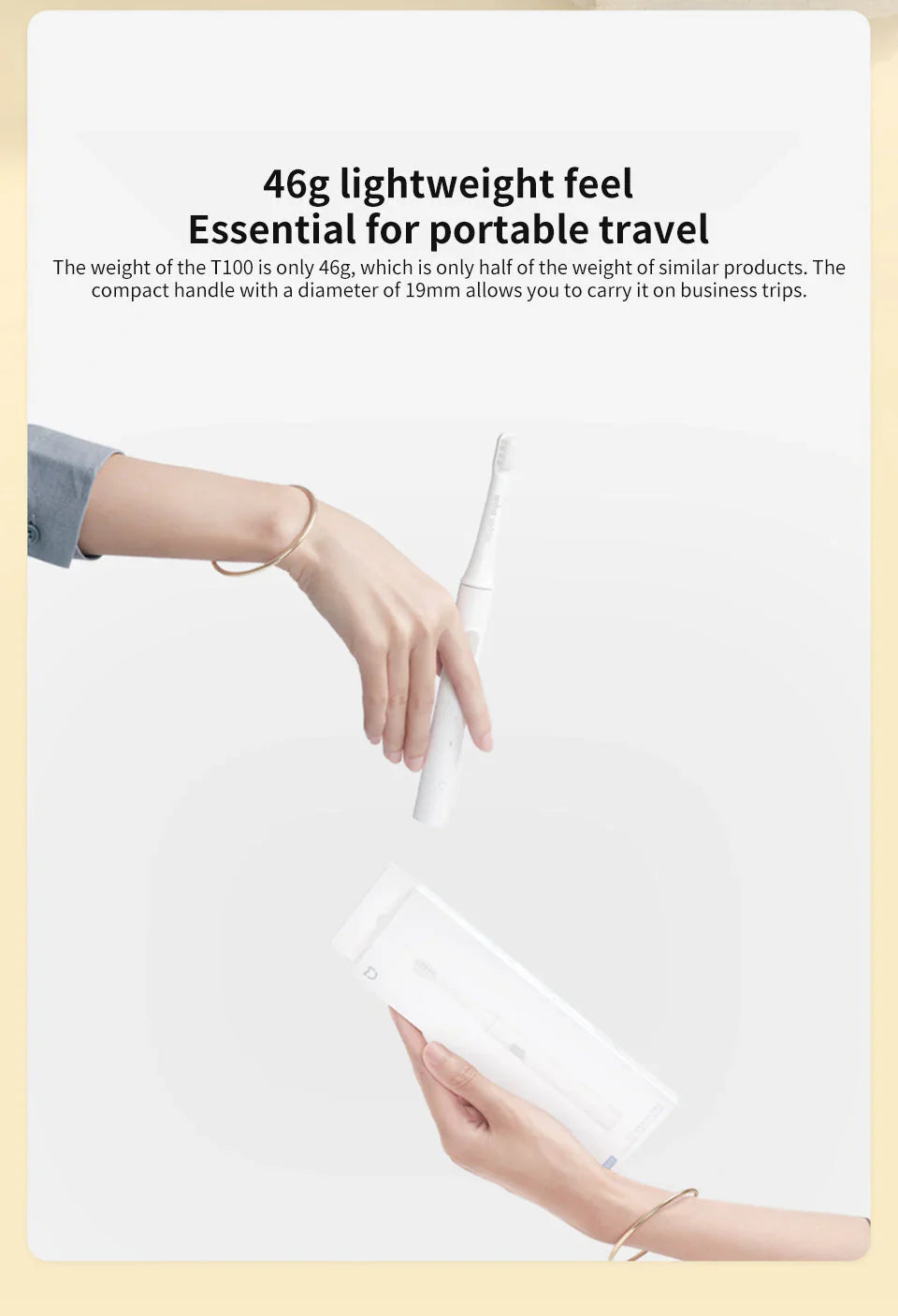 Electric Sonic Toothbrush – Deep Cleaning, Waterproof & USB Rechargeable