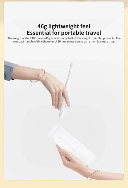 Electric Sonic Toothbrush – Deep Cleaning, Waterproof & USB Rechargeable