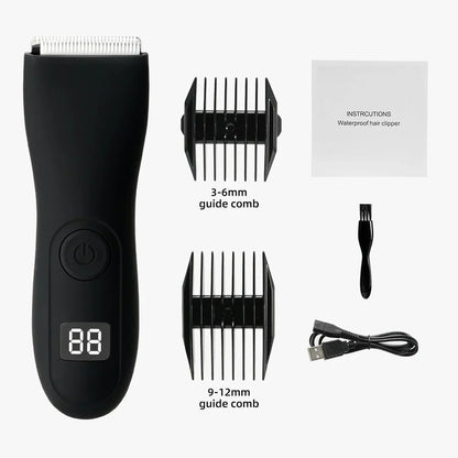Skin-Friendly Body Hair Trimmer with Precision Cutting Head