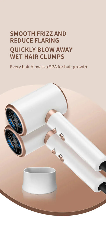 Powerful 2400W Hair Dryer – Warm and Cold Air for Perfect Styling