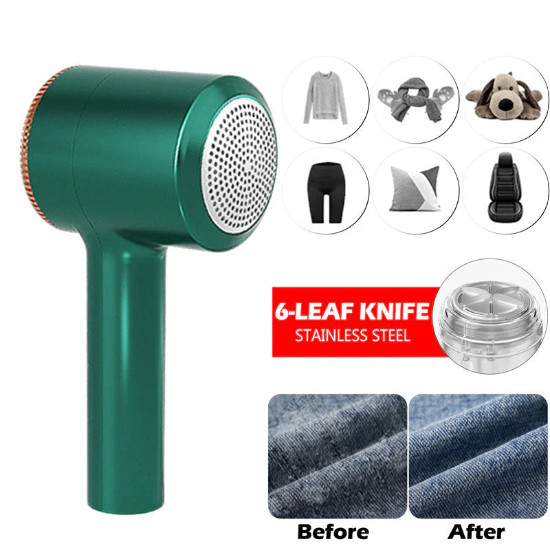 Rechargeable Fabric Lint Remover with USB Charging Option