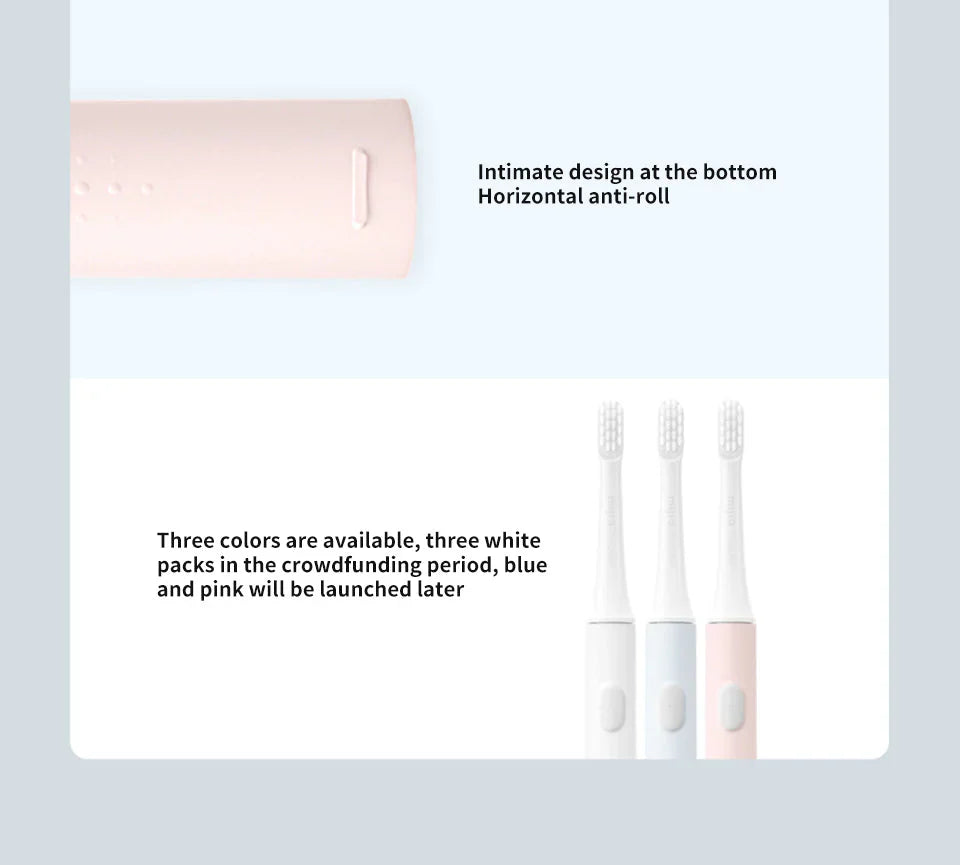 Electric Sonic Toothbrush – Deep Cleaning, Waterproof & USB Rechargeable
