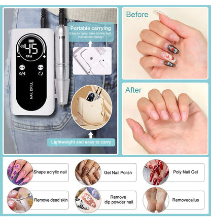 Pocket-Sized Manicure Set with Nail File
