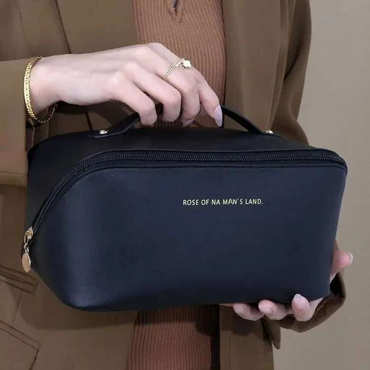 Cosmetic Bag for Travel – Zipper Organizer for Makeup and Skincare