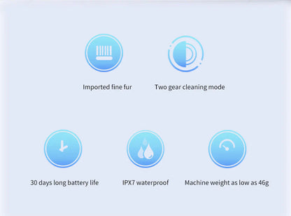 Electric Sonic Toothbrush – Deep Cleaning, Waterproof & USB Rechargeable
