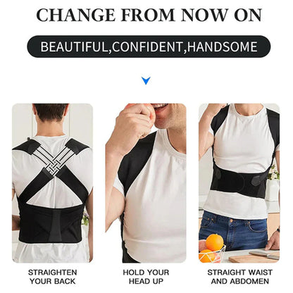 Adjustable Back Stabilizer for Women and Children – Ergonomic Posture Corrector