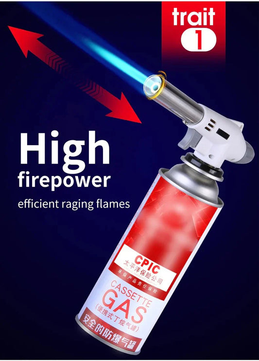 Compact and Powerful Gas Burner for Grilling and Camping