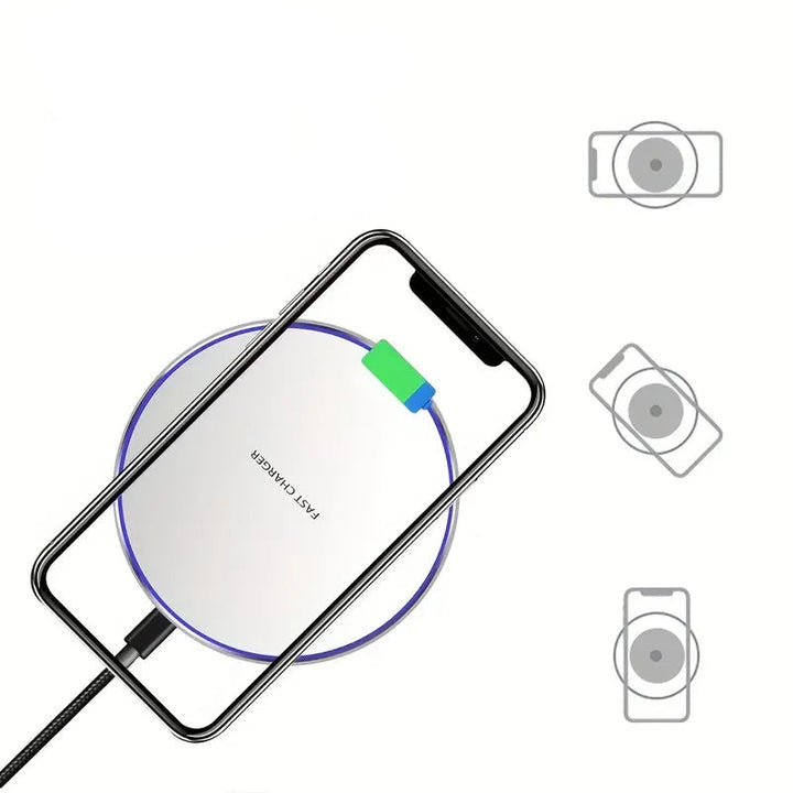 Induction Charging Pad for Fast Charging – 30W for iPhone and Android