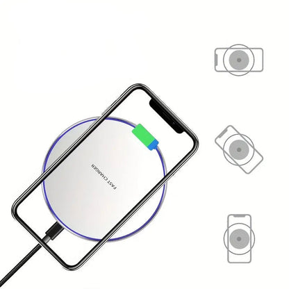 Induction Charging Pad for Fast Charging – 30W for iPhone and Android