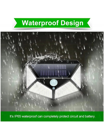Solar LED Wall Light – With Motion Sensor and IP65 Weather Protection