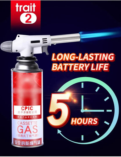 Compact and Powerful Gas Burner for Grilling and Camping
