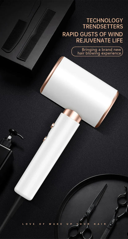Powerful 2400W Hair Dryer – Warm and Cold Air for Perfect Styling