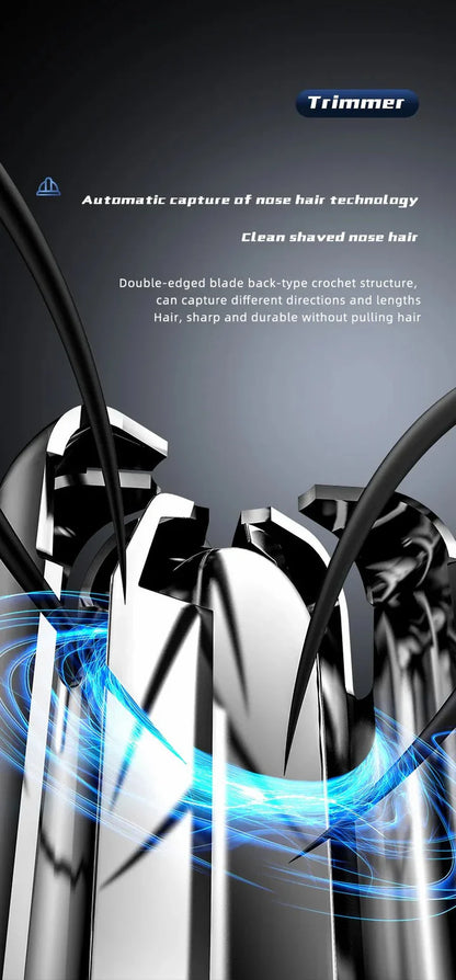 Painless Nose and Ear Hair Trimmer for Men and Women
