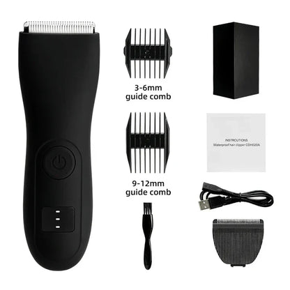 Skin-Friendly Body Hair Trimmer with Precision Cutting Head