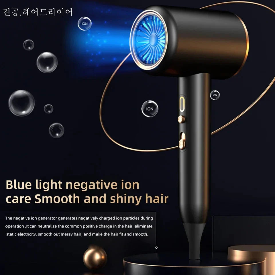 Powerful 2400W Hair Dryer – Warm and Cold Air for Perfect Styling