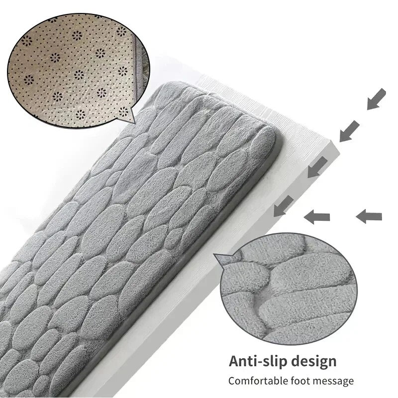 Non-Slip Memory Foam Mat for Bathrooms and Living Rooms – Pure Comfort