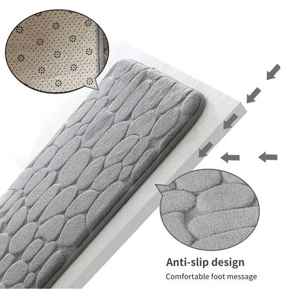 Non-Slip Memory Foam Mat for Bathrooms and Living Rooms – Pure Comfort