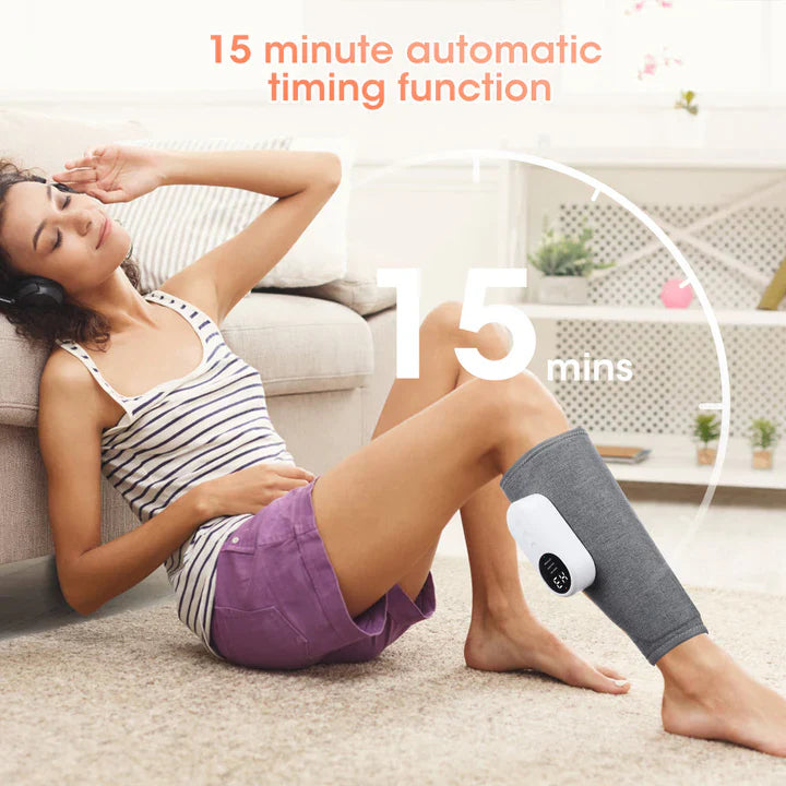 Electric Leg Massager – Air Compression with 3 Intensity Levels for Muscle Relaxation