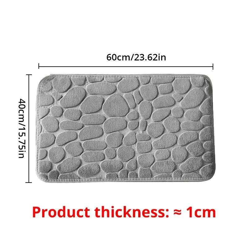 Non-Slip Memory Foam Mat for Bathrooms and Living Rooms – Pure Comfort