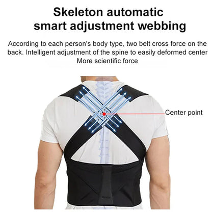 Adjustable Back Stabilizer for Women and Children – Ergonomic Posture Corrector