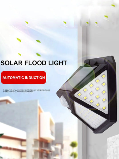 Solar LED Wall Light – With Motion Sensor and IP65 Weather Protection