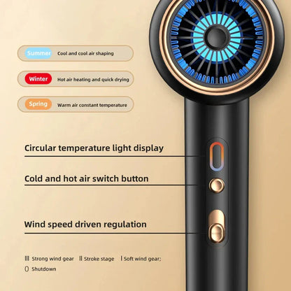 Powerful 2400W Hair Dryer – Warm and Cold Air for Perfect Styling