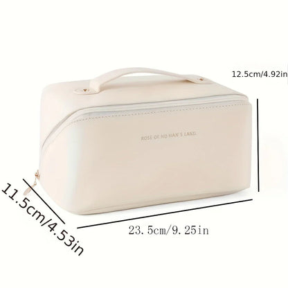 Cosmetic Bag for Travel – Zipper Organizer for Makeup and Skincare