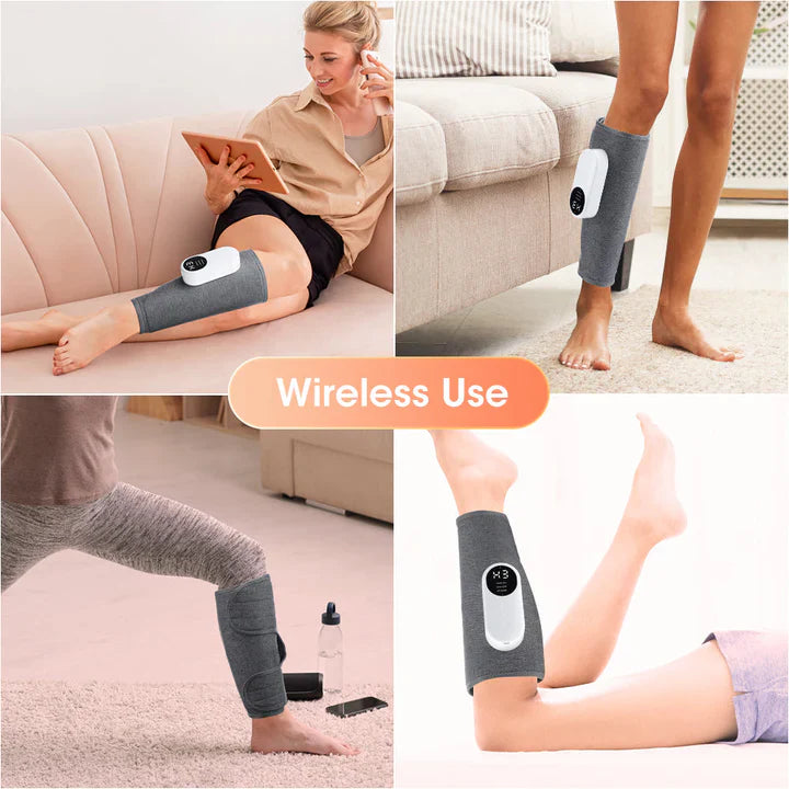 Electric Leg Massager – Air Compression with 3 Intensity Levels for Muscle Relaxation